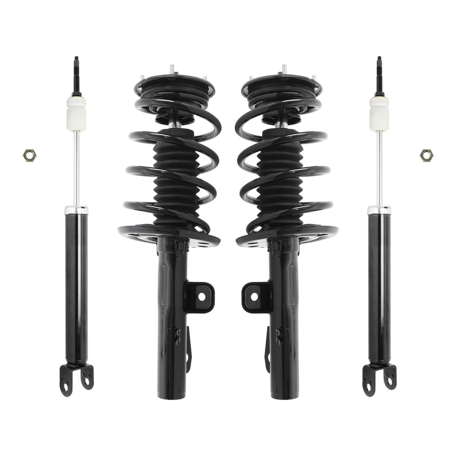 Unity Automotive 4-11013-252120-001 Suspension Strut and Shock Absorber Assembly Kit For FORD