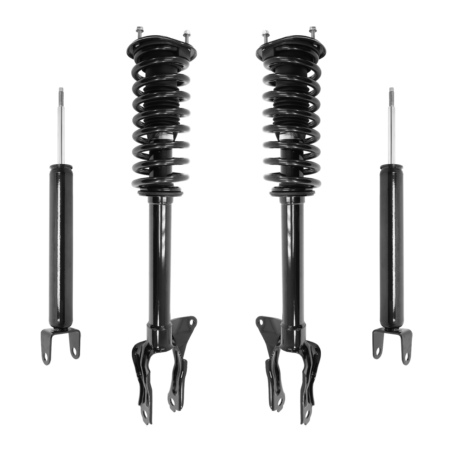 Unity Automotive 4-11225-256500-001 Suspension Strut and Shock Absorber Assembly Kit For JEEP