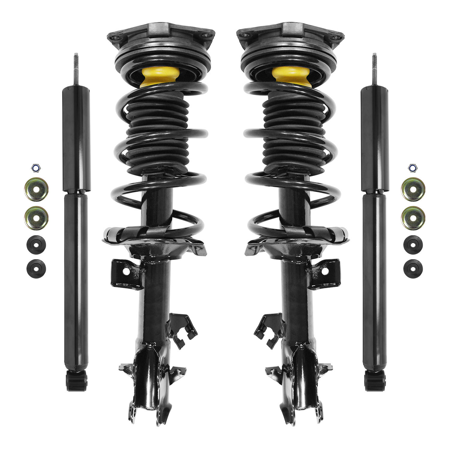 Unity Automotive 4-11353-255700-001 Suspension Strut and Shock Absorber Assembly Kit For NISSAN