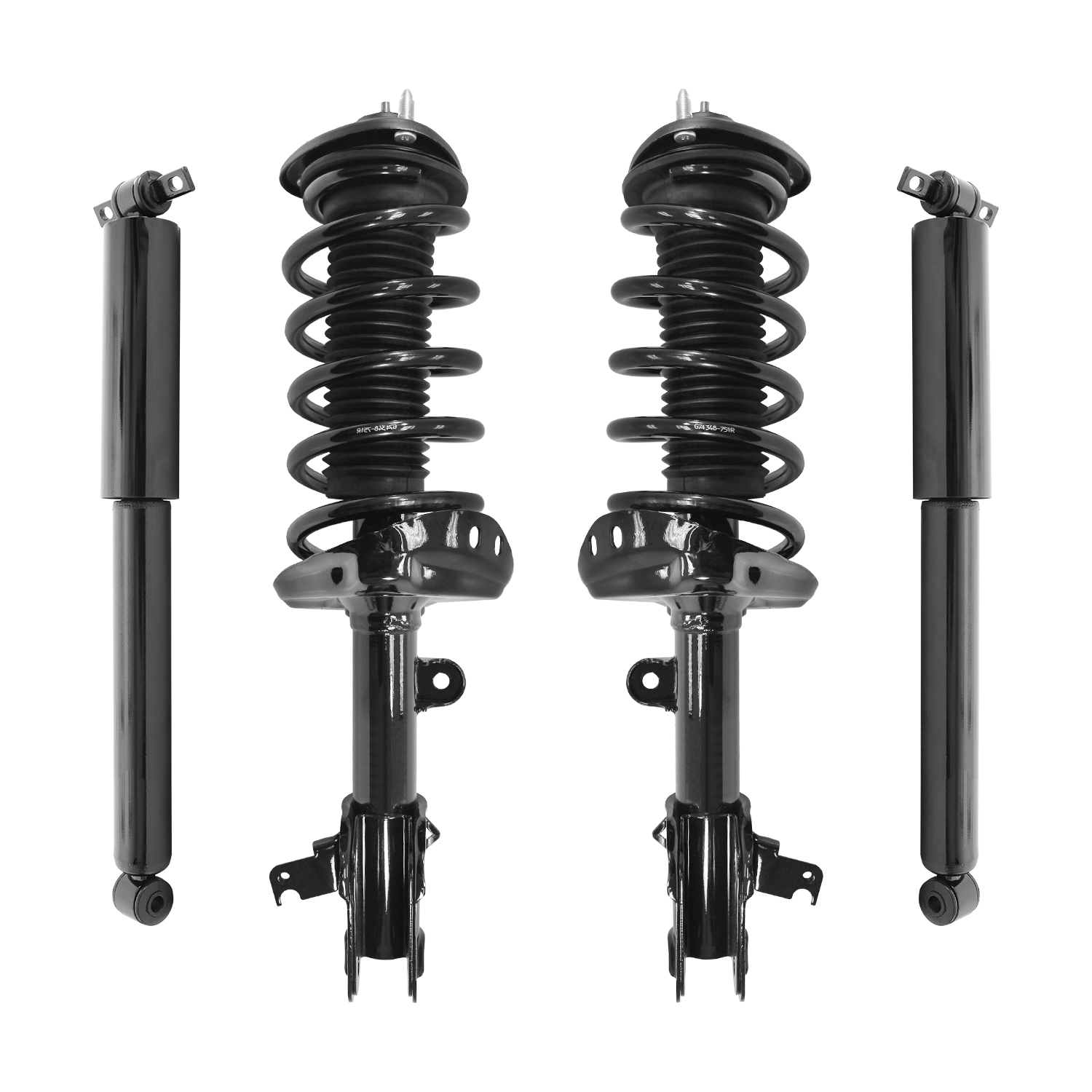 Unity Automotive 4-11901-250050-001 Suspension Strut and Shock Absorber Assembly Kit For HONDA