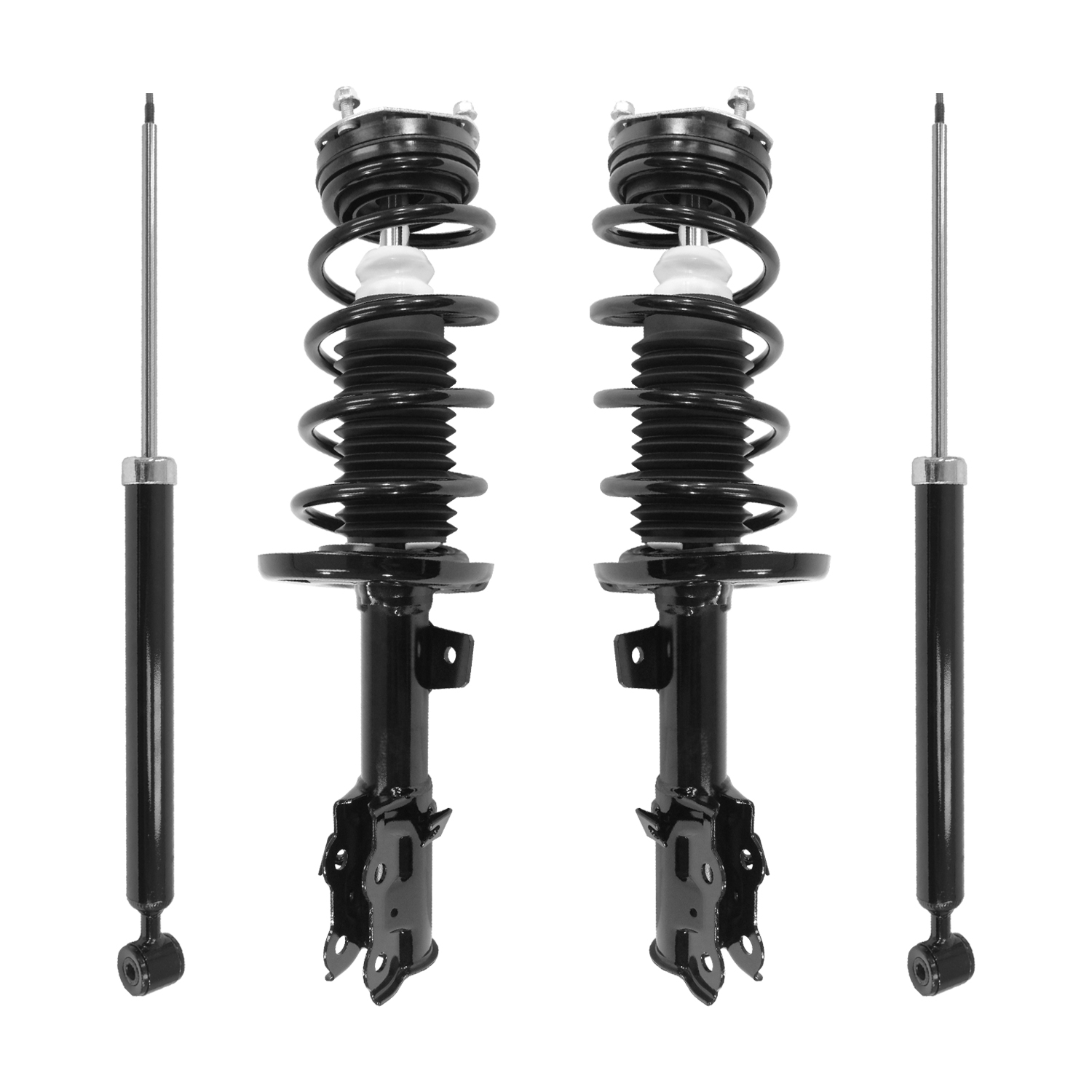 Unity Automotive 4-11937-252140-001 Suspension Strut and Shock Absorber Assembly Kit For FORD