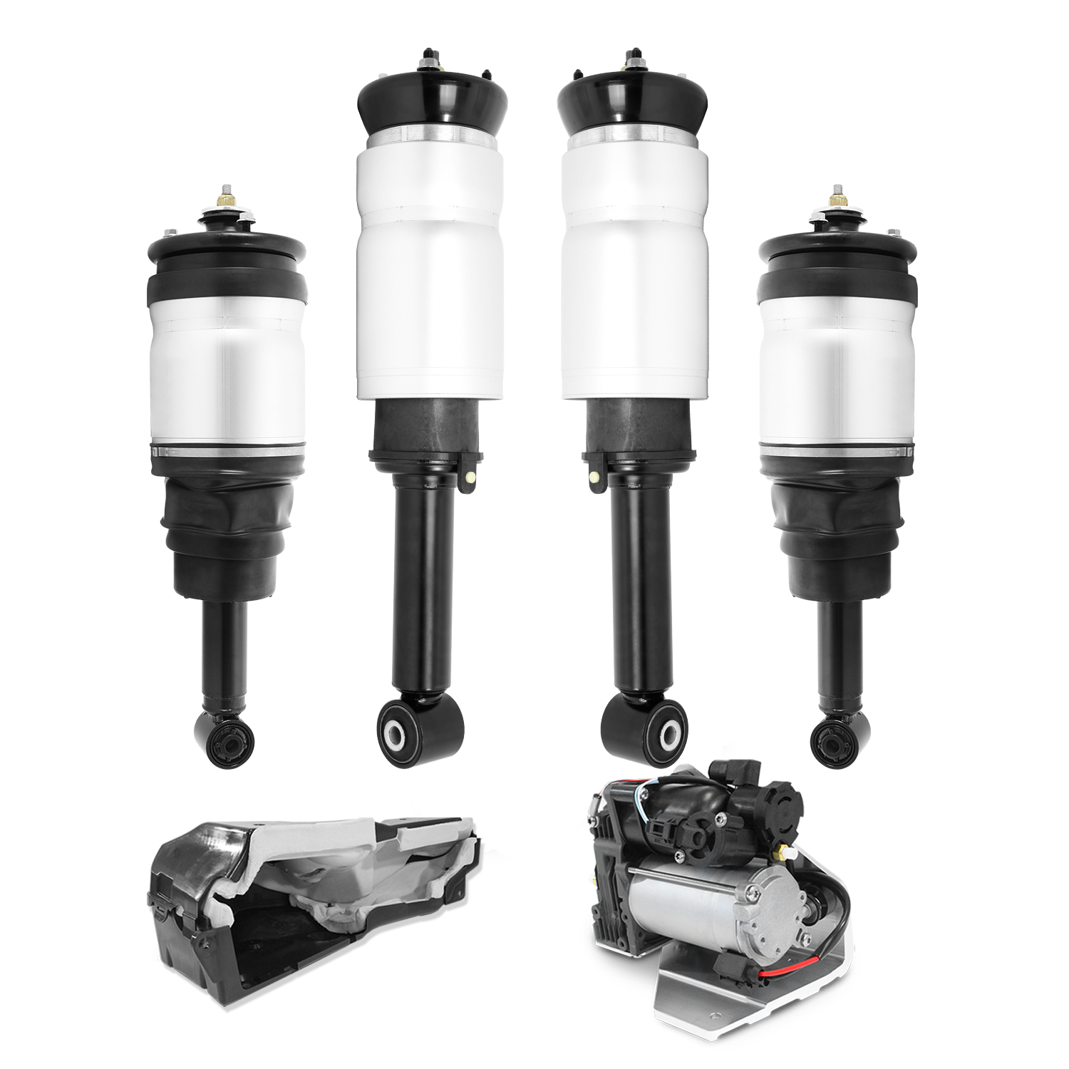 Unity Automotive 4-18-173000-H Air Suspension Strut Set For LAND ROVER